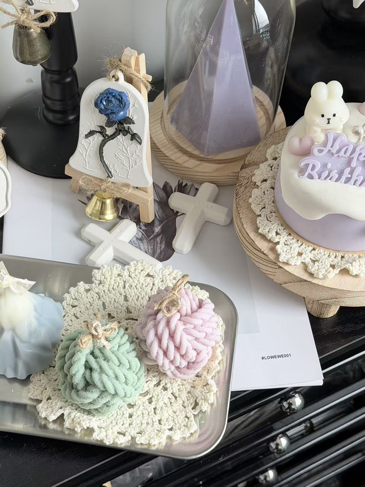 Crafted candle