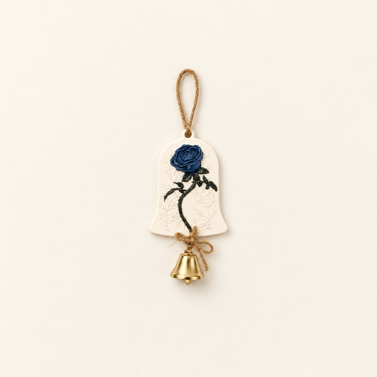 Rose Bell Scented Plaster Ornament - ORYAORI