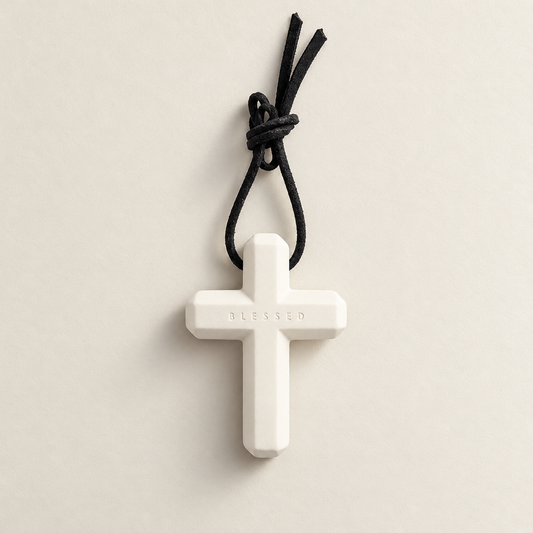 Blessed Cross Scented Plaster Ornament - ORYAORI