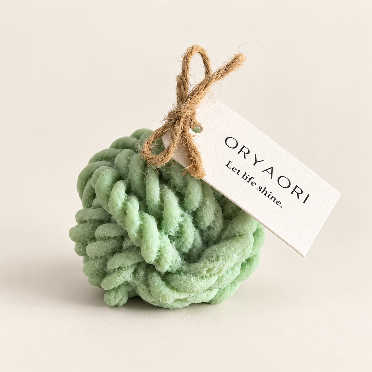 Yarn Ball Scented Candle – 70 g - ORYAORI